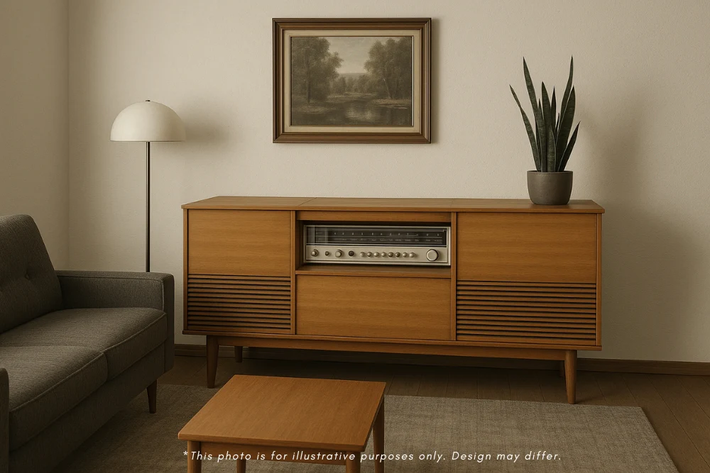 1970's Teak Record Player Sideboard - Image 15