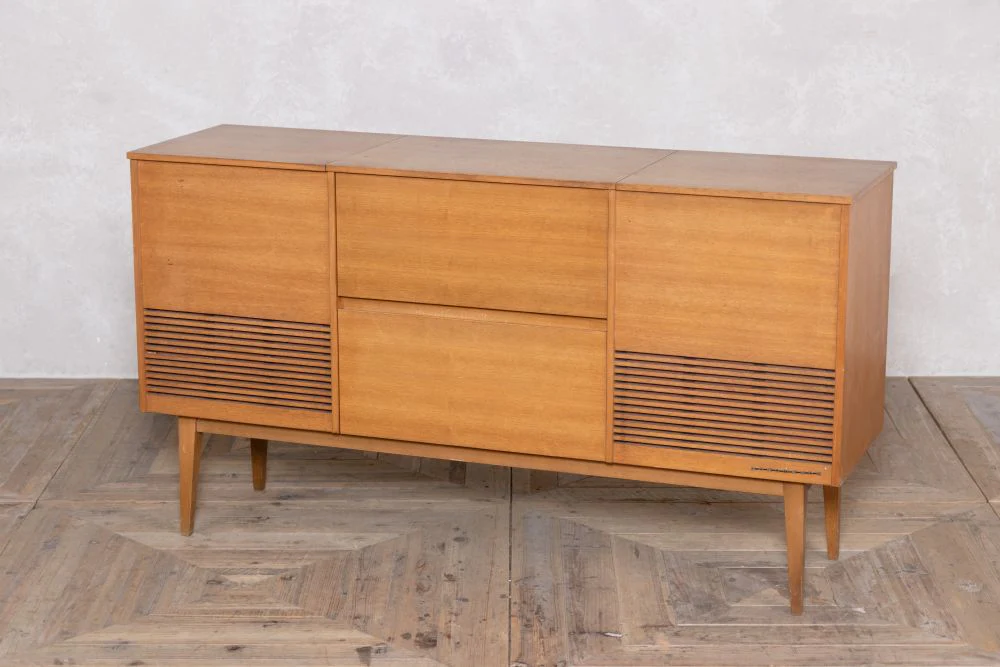1970's Teak Record Player Sideboard - Image 2