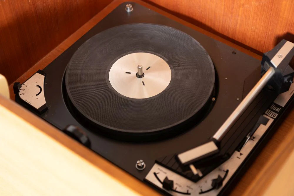 1970's Teak Record Player Sideboard - Image 5