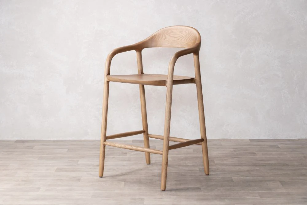 Alder Scandi Style Bar Stool - Image 15