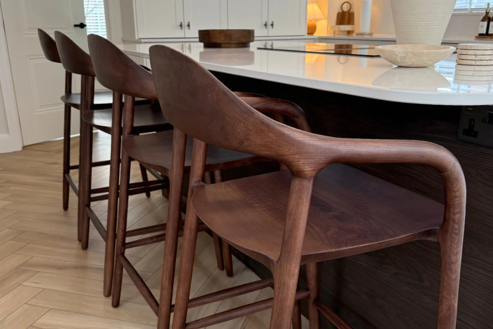 Alder Scandi Style Bar Stool - Image 26