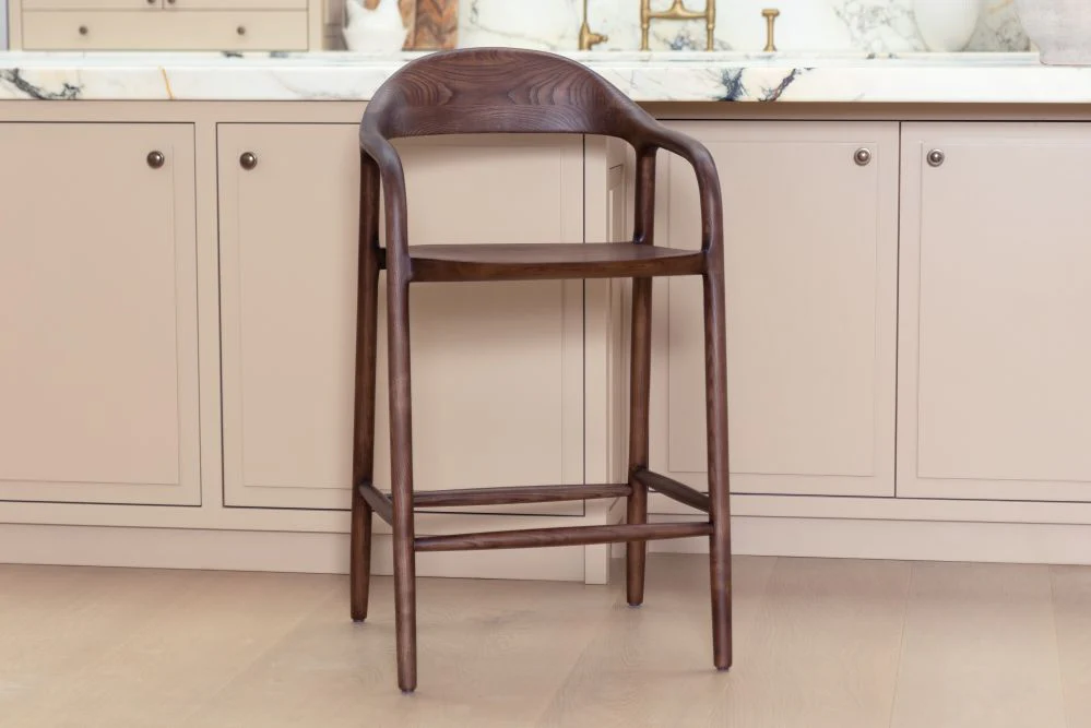 Alder Scandi Style Bar Stool - Image 12