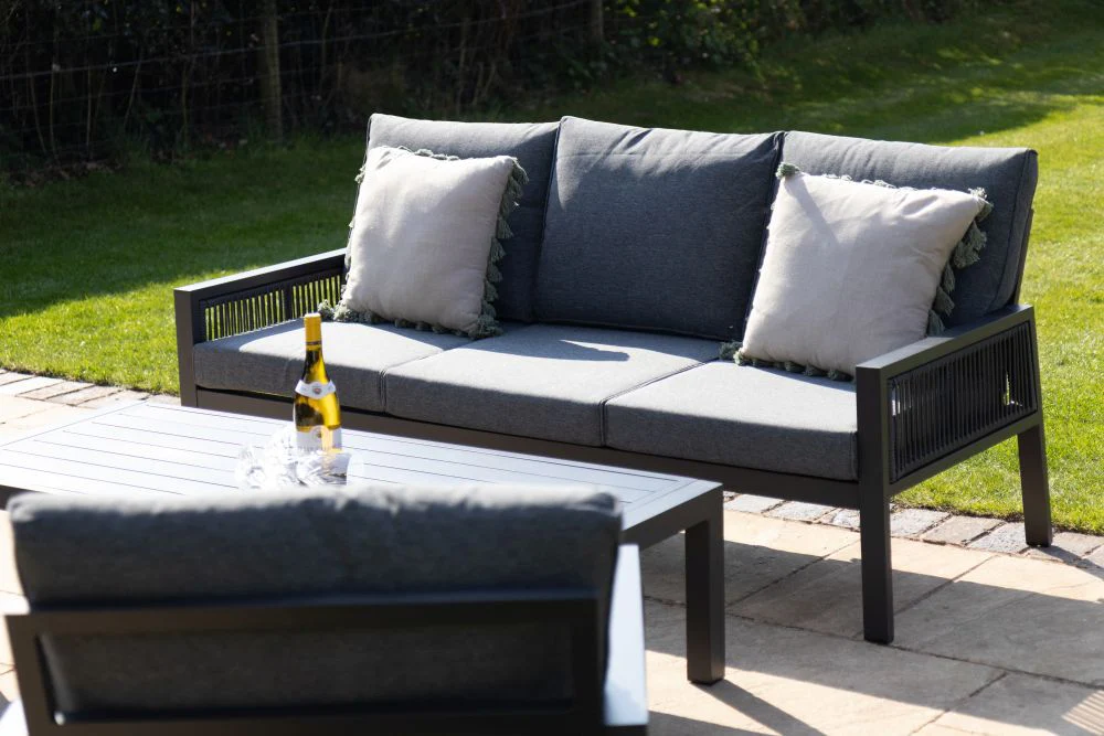 Amalfi Outdoor Aluminium Garden Sofa Set - Image 11