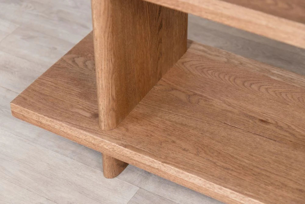 Amersham Oak Bookcase - Image 5