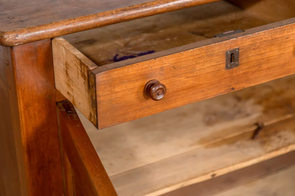 Antique French Cherrywood Sideboard - Image 7