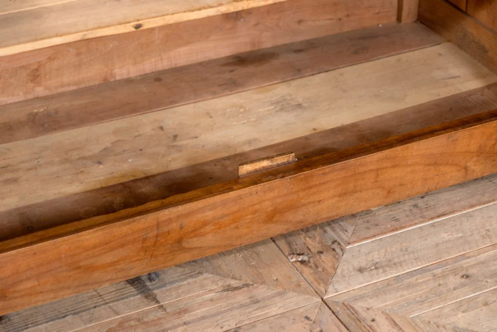 Antique French Cherrywood Sideboard - Image 8