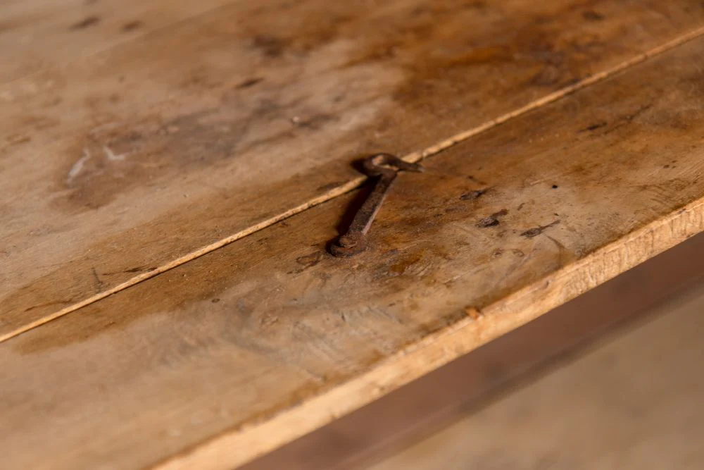 Antique French Cherrywood Sideboard - Image 9