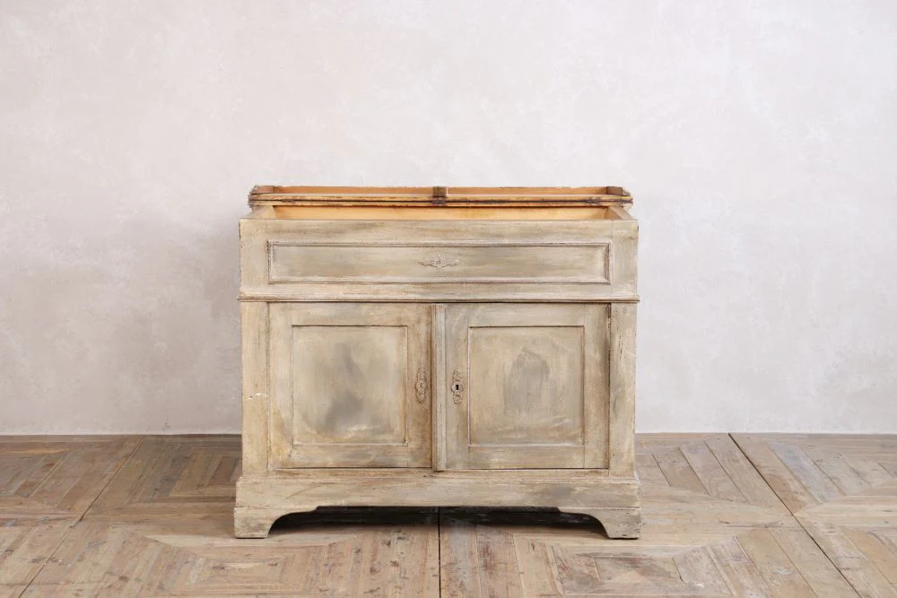 Antique Console Table Sideboard Waiter Station - Image 4