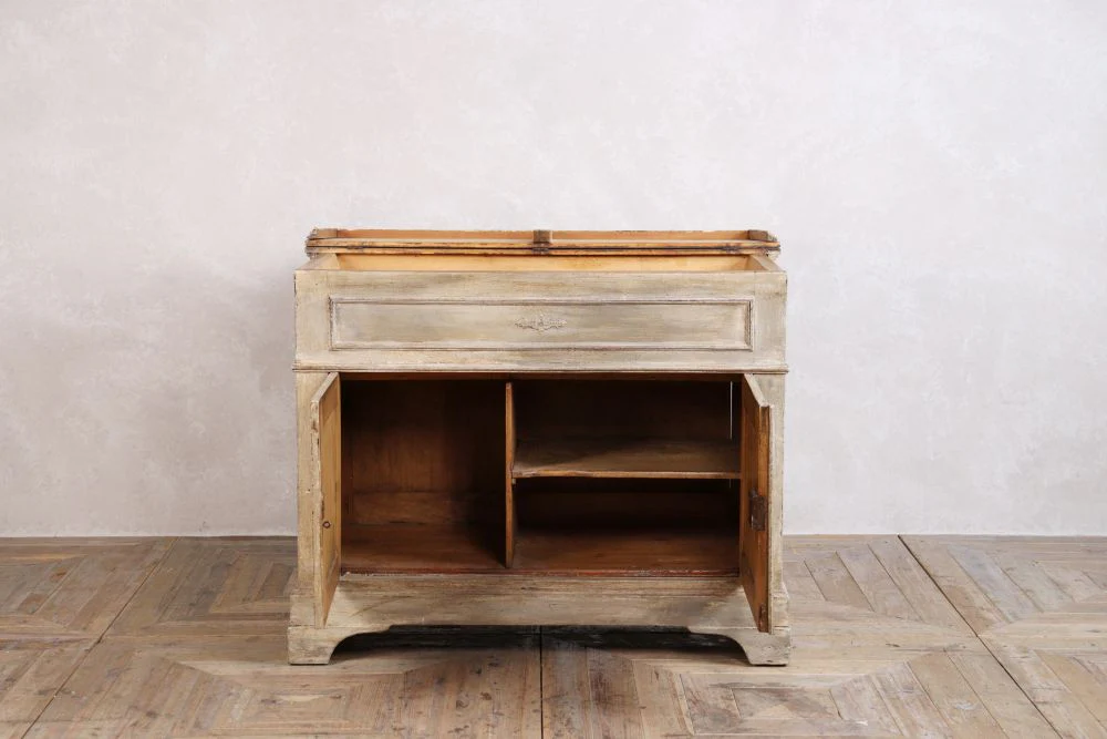 Antique Console Table Sideboard Waiter Station - Image 5