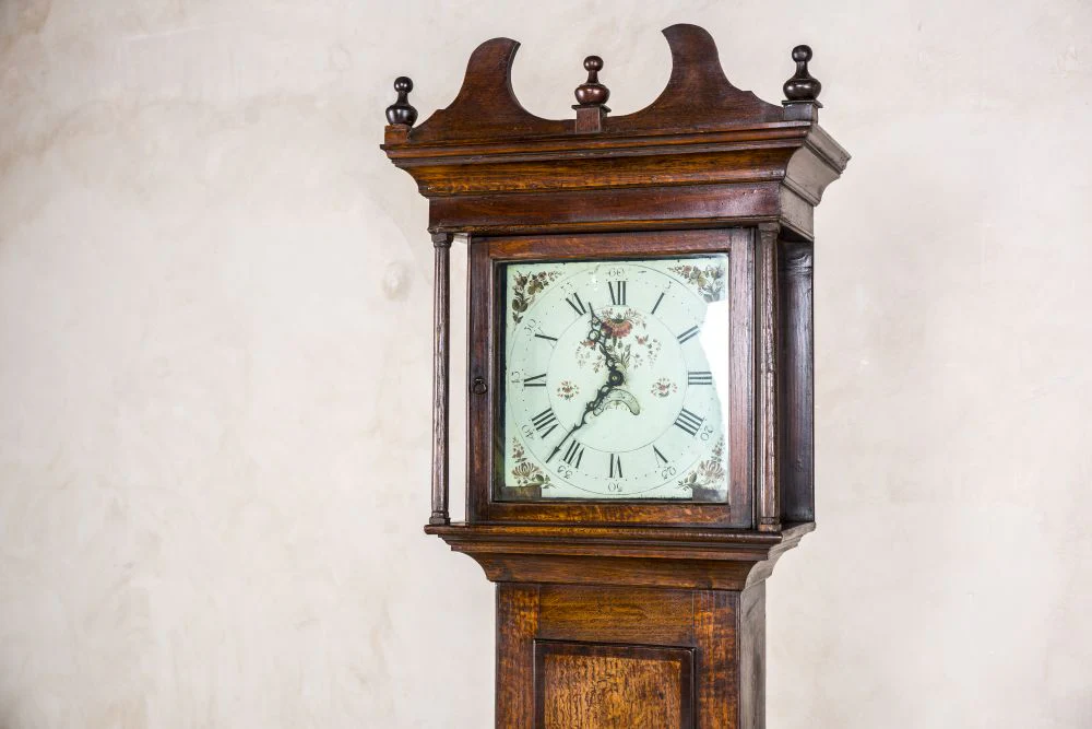 Antique Grandfather Clock - Image 2