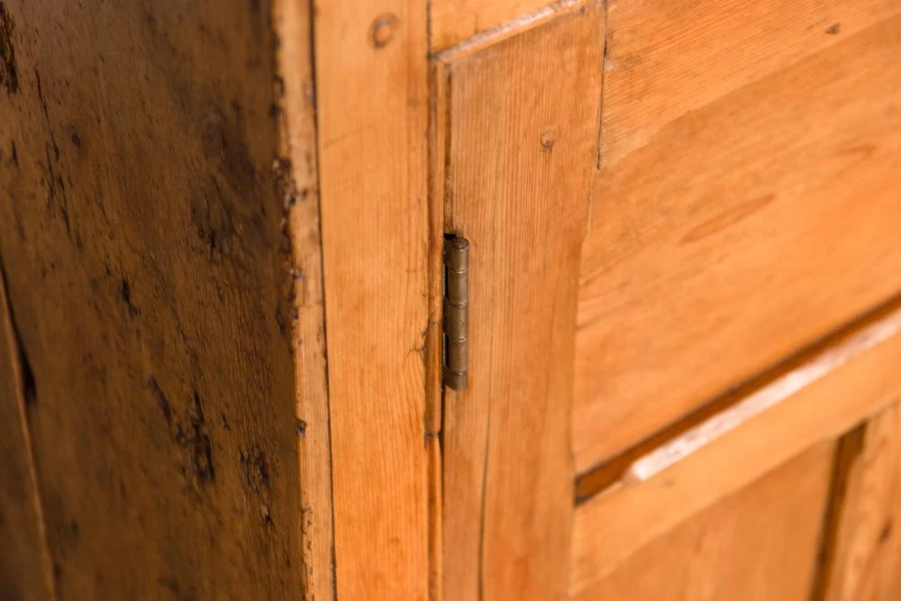 Antique Pine Housekeepers Cupboard - Image 7