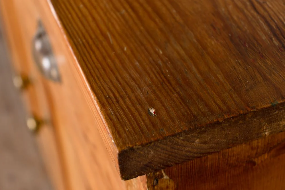 Antique Pine Pantry Cupboard - Image 7
