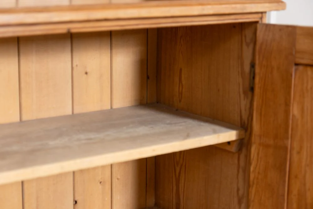 Antique Pine Victorian Cabinet - Image 6