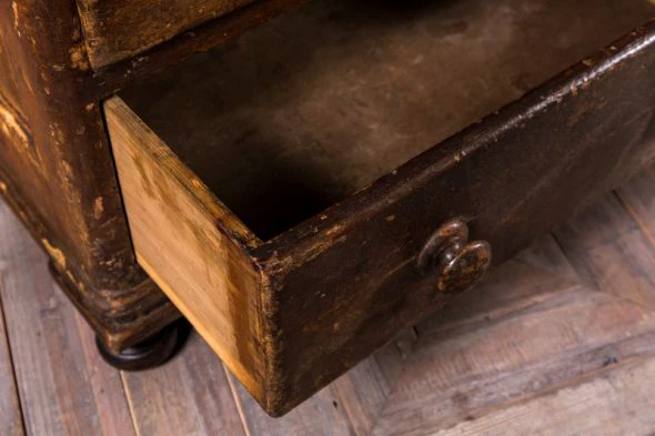 Pine and Sycamore Antique Sideboard - Image 6