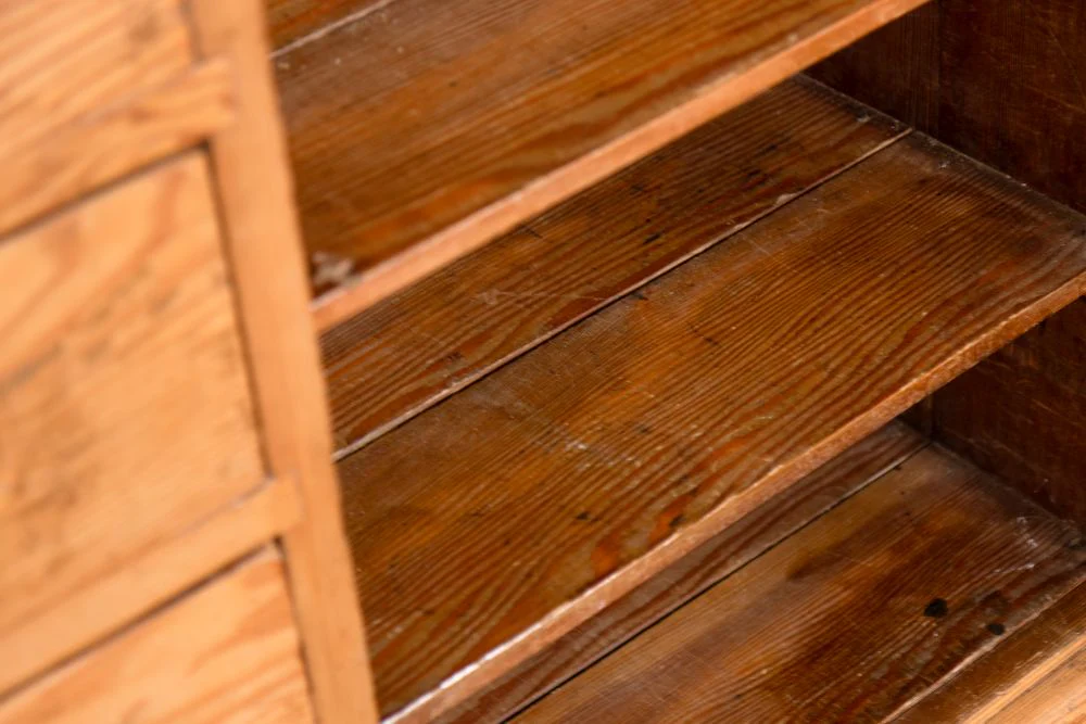 Antique Victorian Pitch Pine Sideboard - Image 6
