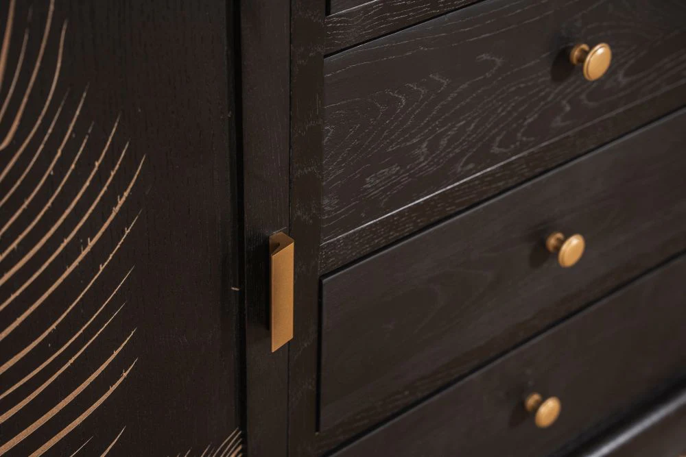 Arizona Sideboard with Leaf Design - Image 5