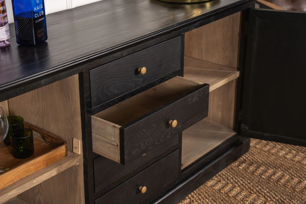 Arizona Sideboard with Leaf Design - Image 8