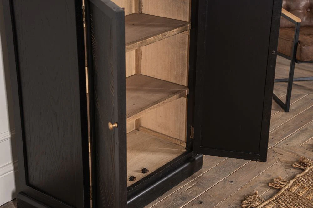 Arizona Small Cupboard with Leaf Design - Image 3