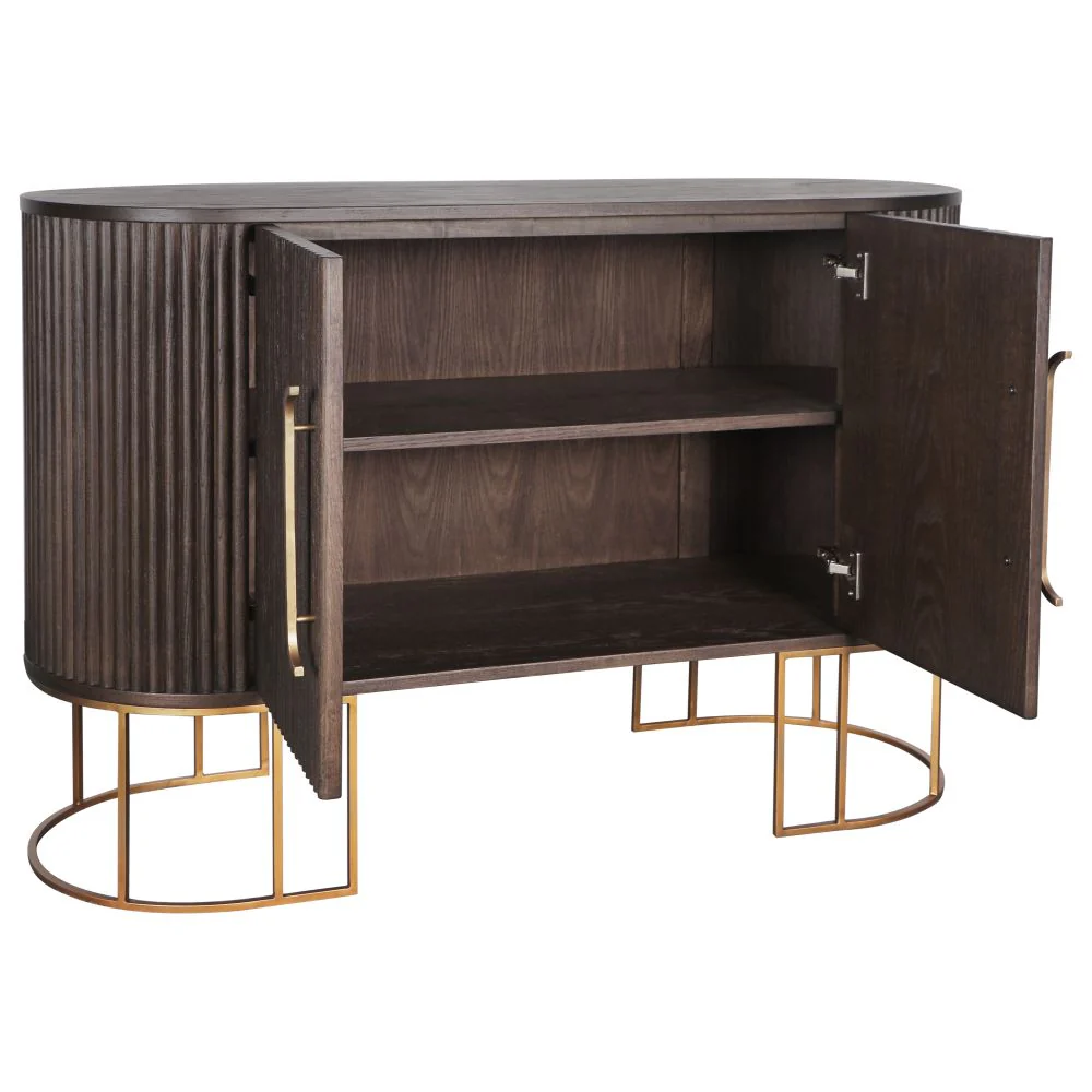 Ascot 2 Door Sideboard - Image 4