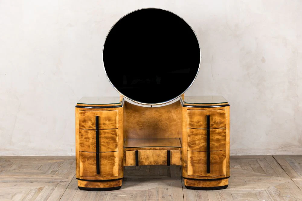 Art Deco Dressing Table and Stool - Image 2