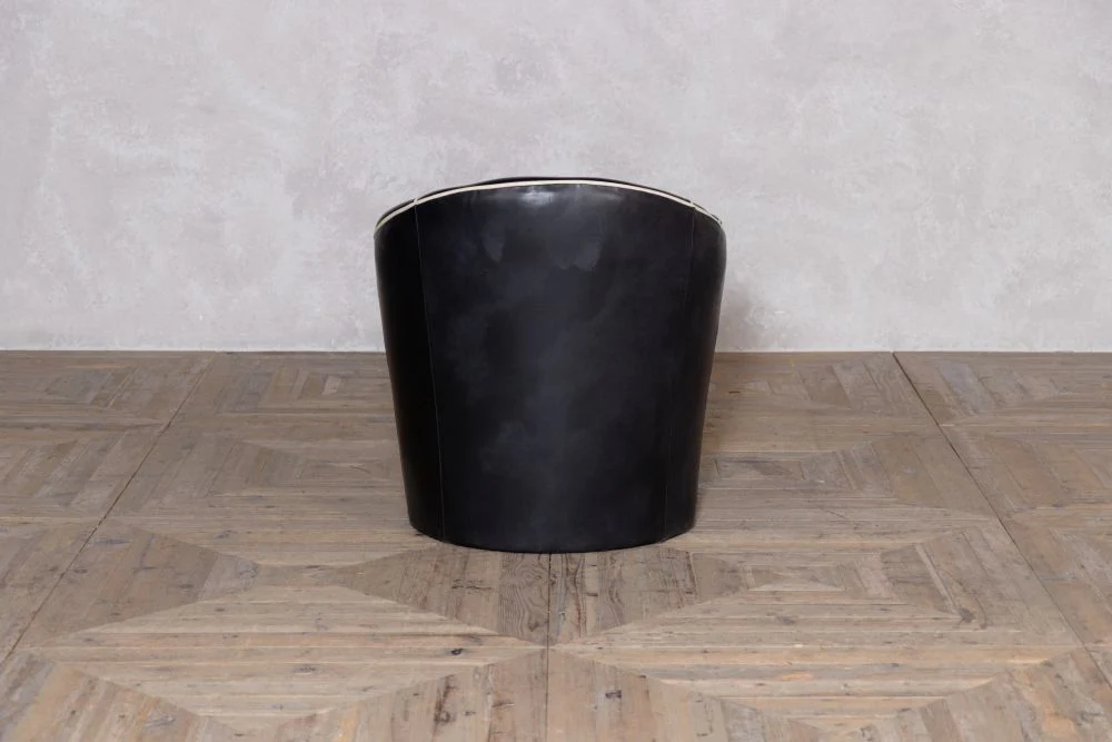 Art Deco Leather Seven Piece Suite - Image 11