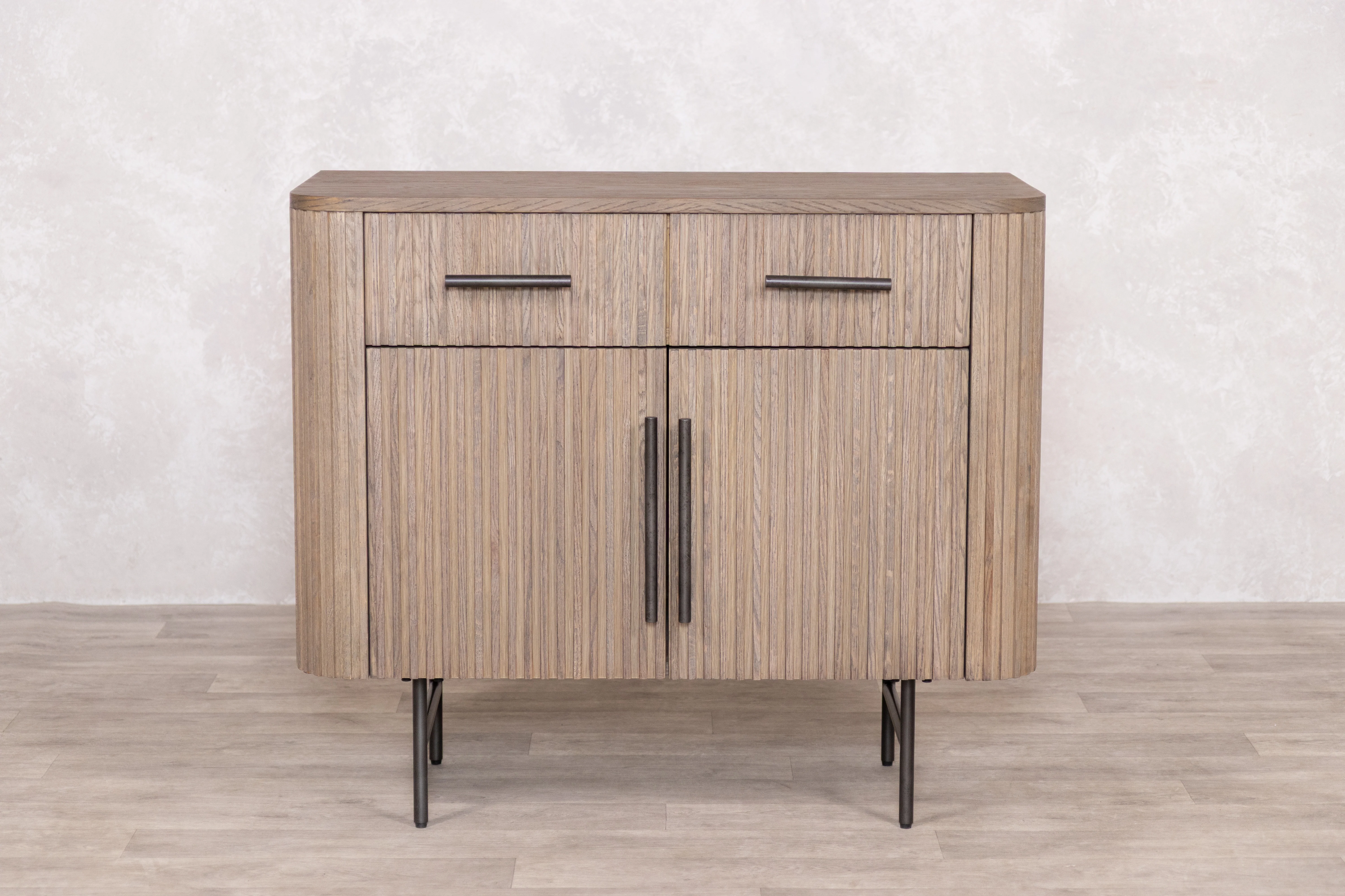 Ashfield Ribbed 2 Door Sideboard with Drawers - Image 10