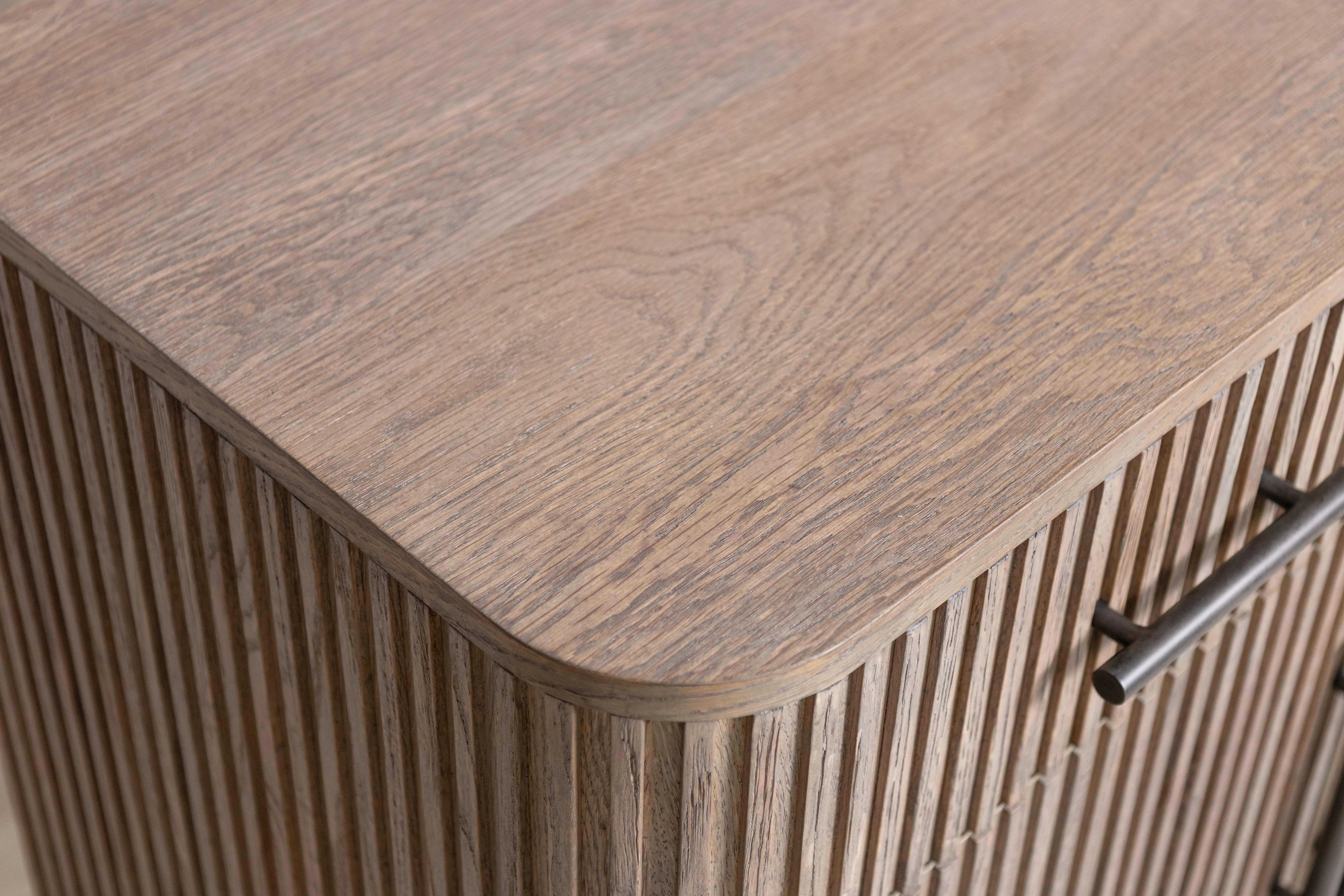 Ashfield Ribbed 2 Door Sideboard with Drawers - Image 15