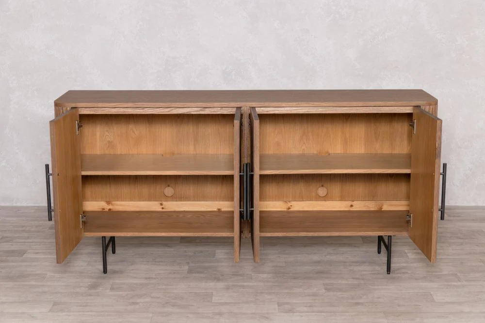 Ashfield Ribbed 4 Door Sideboard Range - Image 37