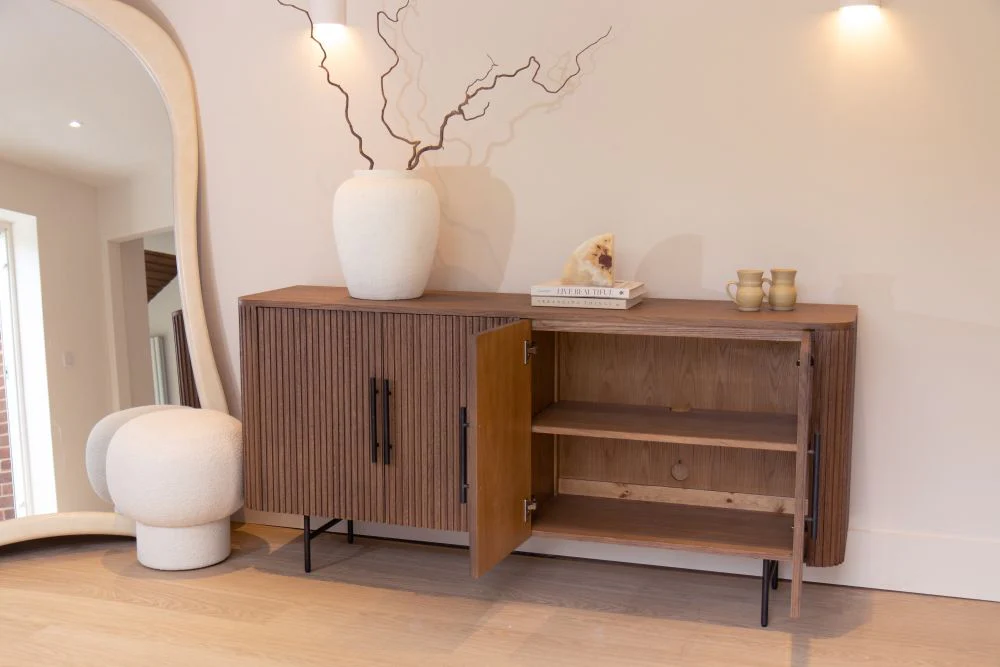 Ashfield Ribbed 4 Door Sideboard Range - Image 46