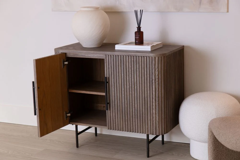 Ashfield Ribbed 2 Door Sideboard Range - Image 5