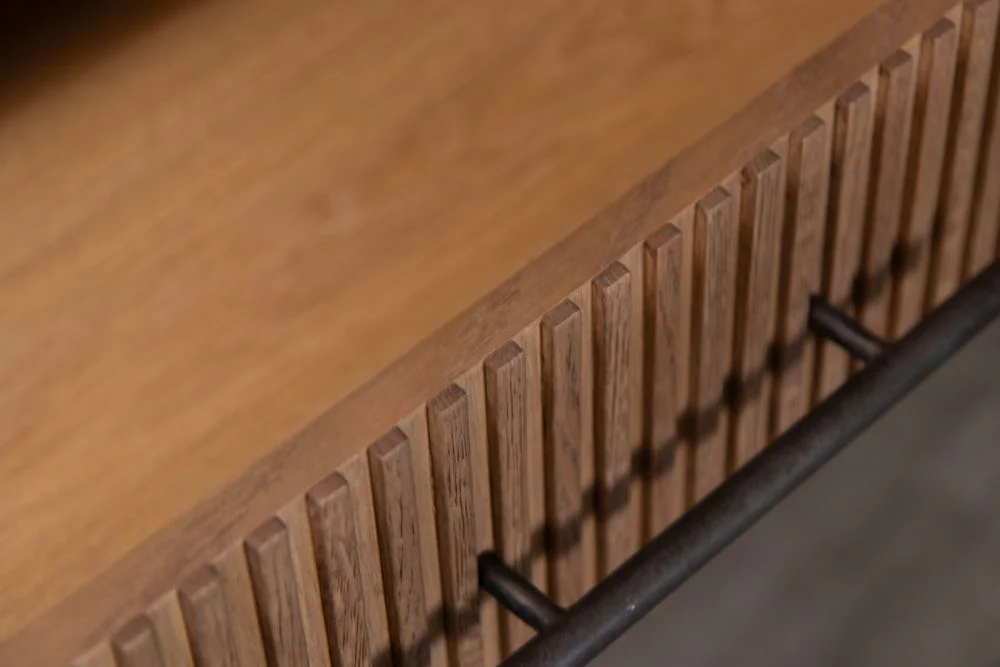 Ashfield Ribbed Six Drawer Dresser - Image 11