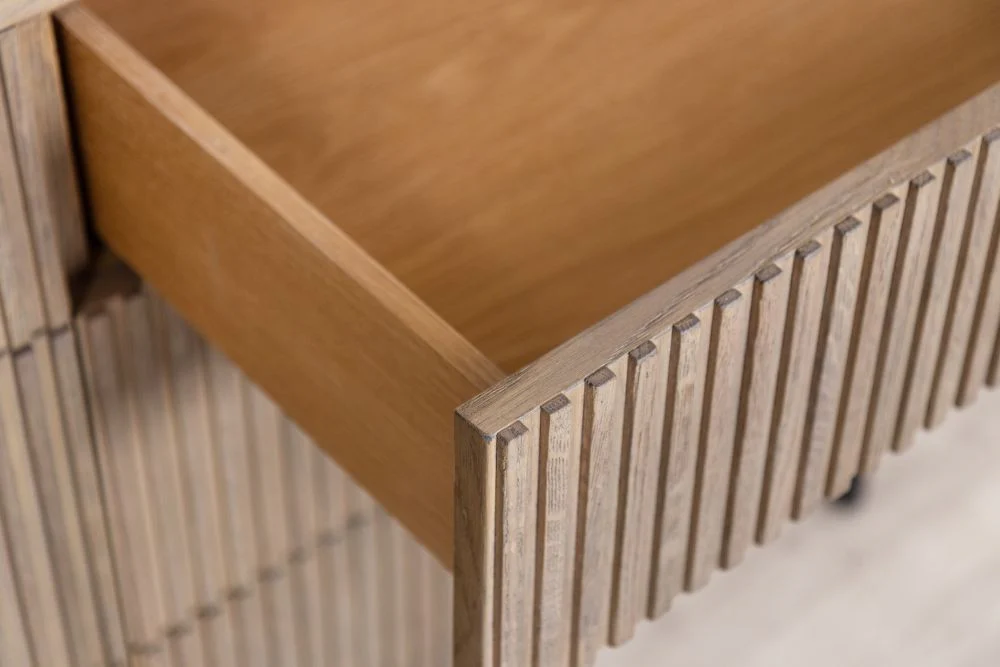 Ashfield Ribbed Six Drawer Dresser - Image 17