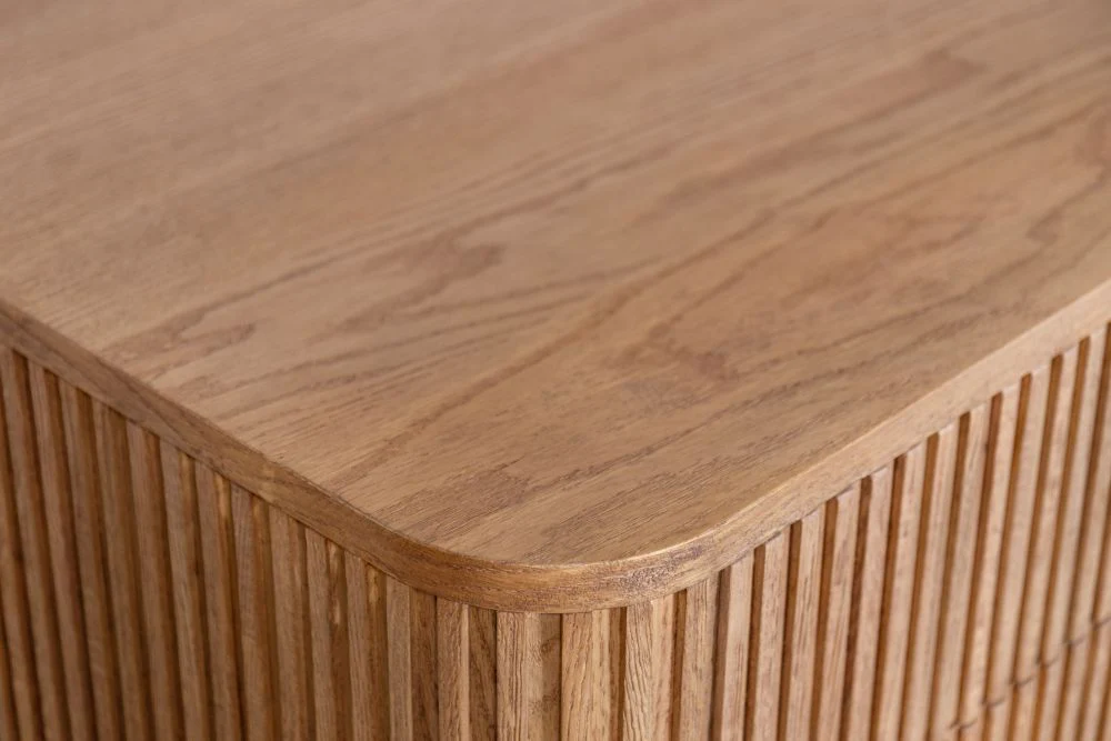 Ashfield Ribbed Six Drawer Dresser - Image 8