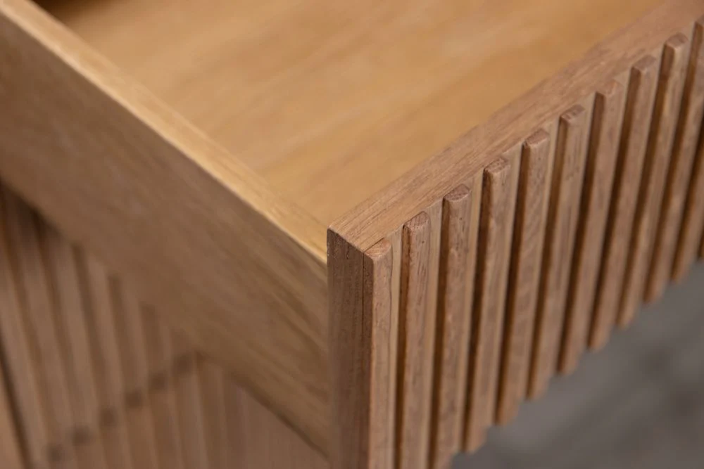 Ashfield Ribbed Six Drawer Dresser - Image 9