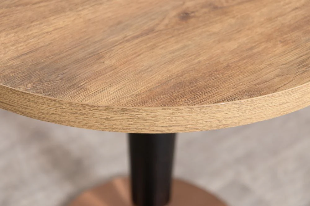 Ashford Round Country Oak Top Cafe Table - Image 27