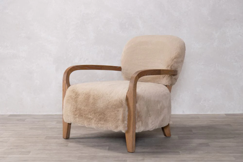 Aspen Faux Fur Armchair - Image 11