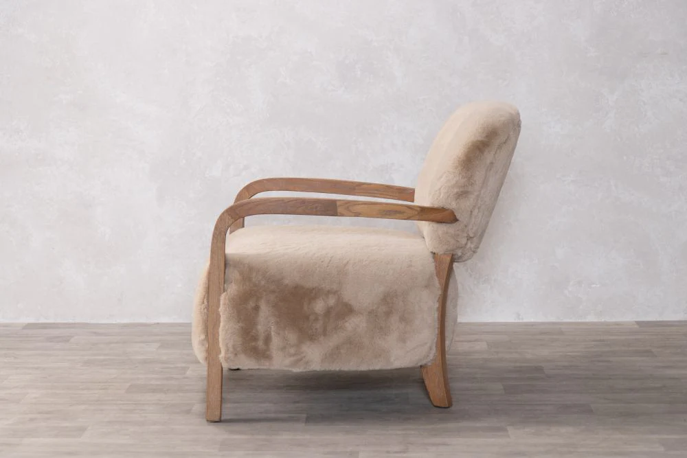 Aspen Faux Fur Armchair - Image 12