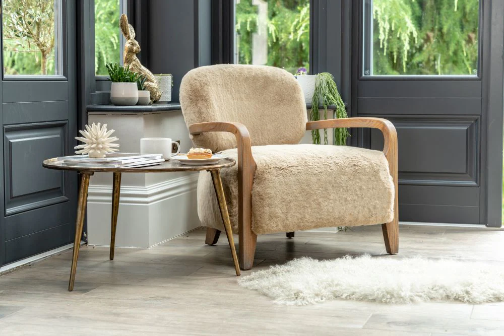 Aspen Faux Fur Armchair - Image 19