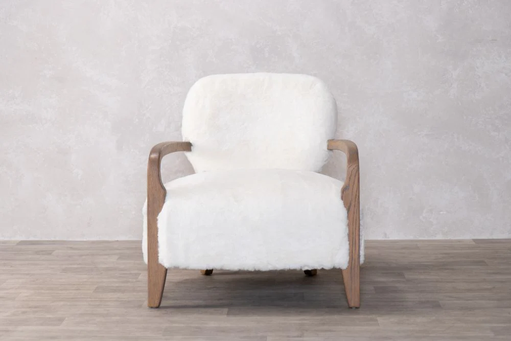 Aspen Faux Fur Armchair - Image 2