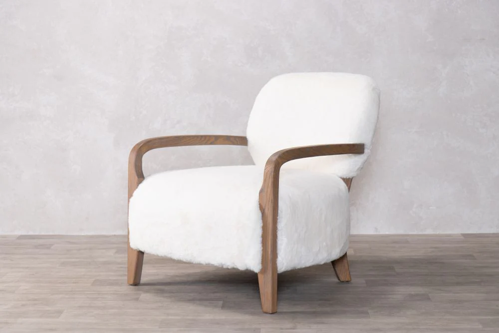 Aspen Faux Fur Armchair - Image 3
