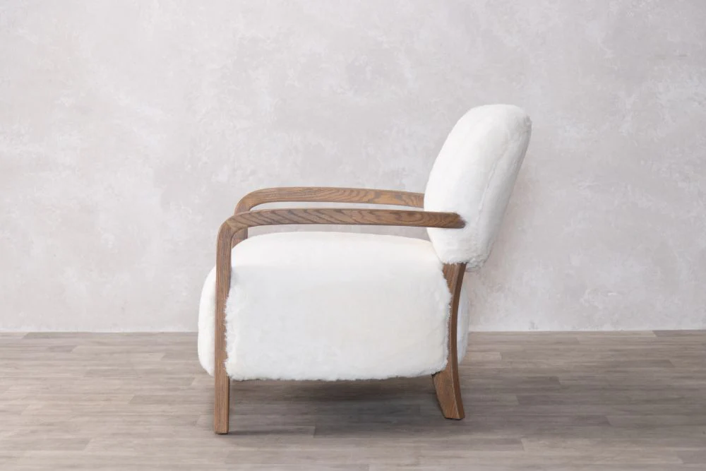 Aspen Faux Fur Armchair - Image 4