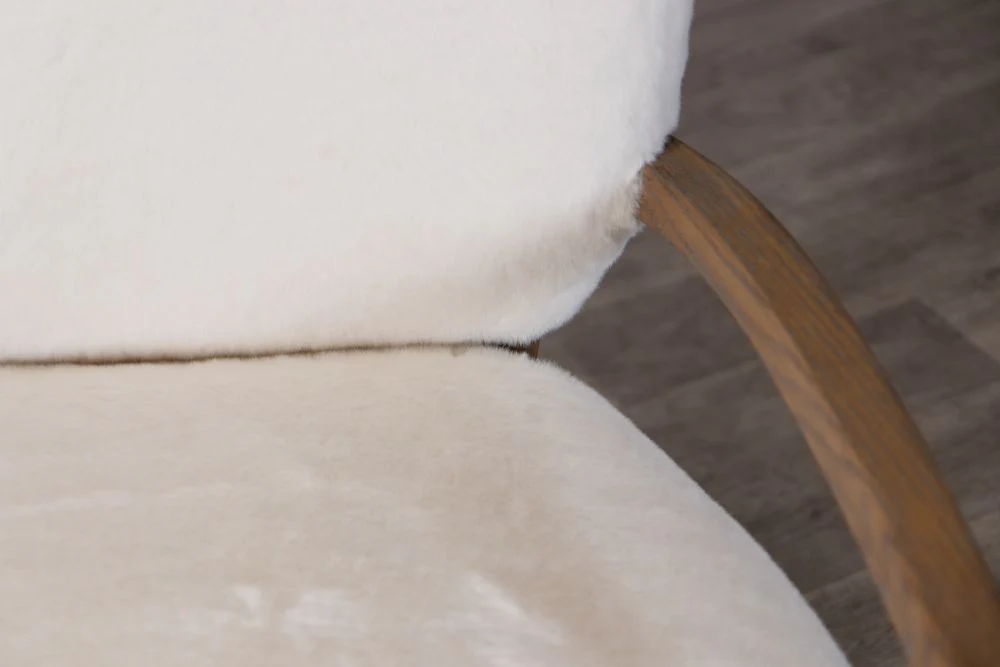 Aspen Faux Fur Armchair - Image 7