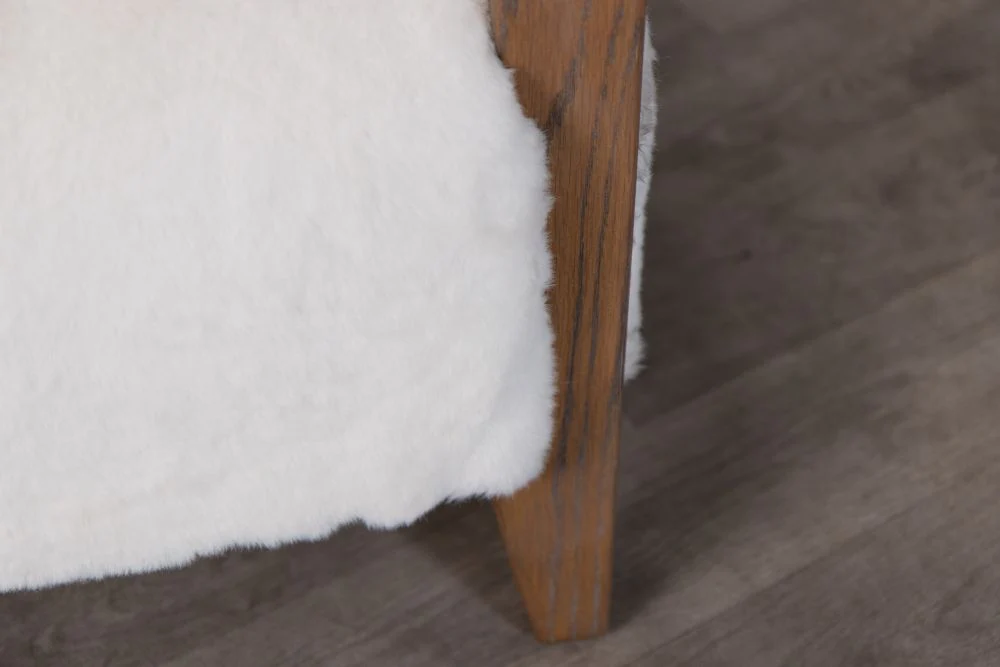 Aspen Faux Fur Armchair - Image 9
