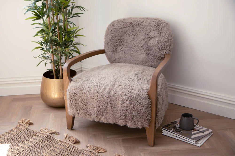 Aspen Long Faux Fur Armchair Range - Image 31
