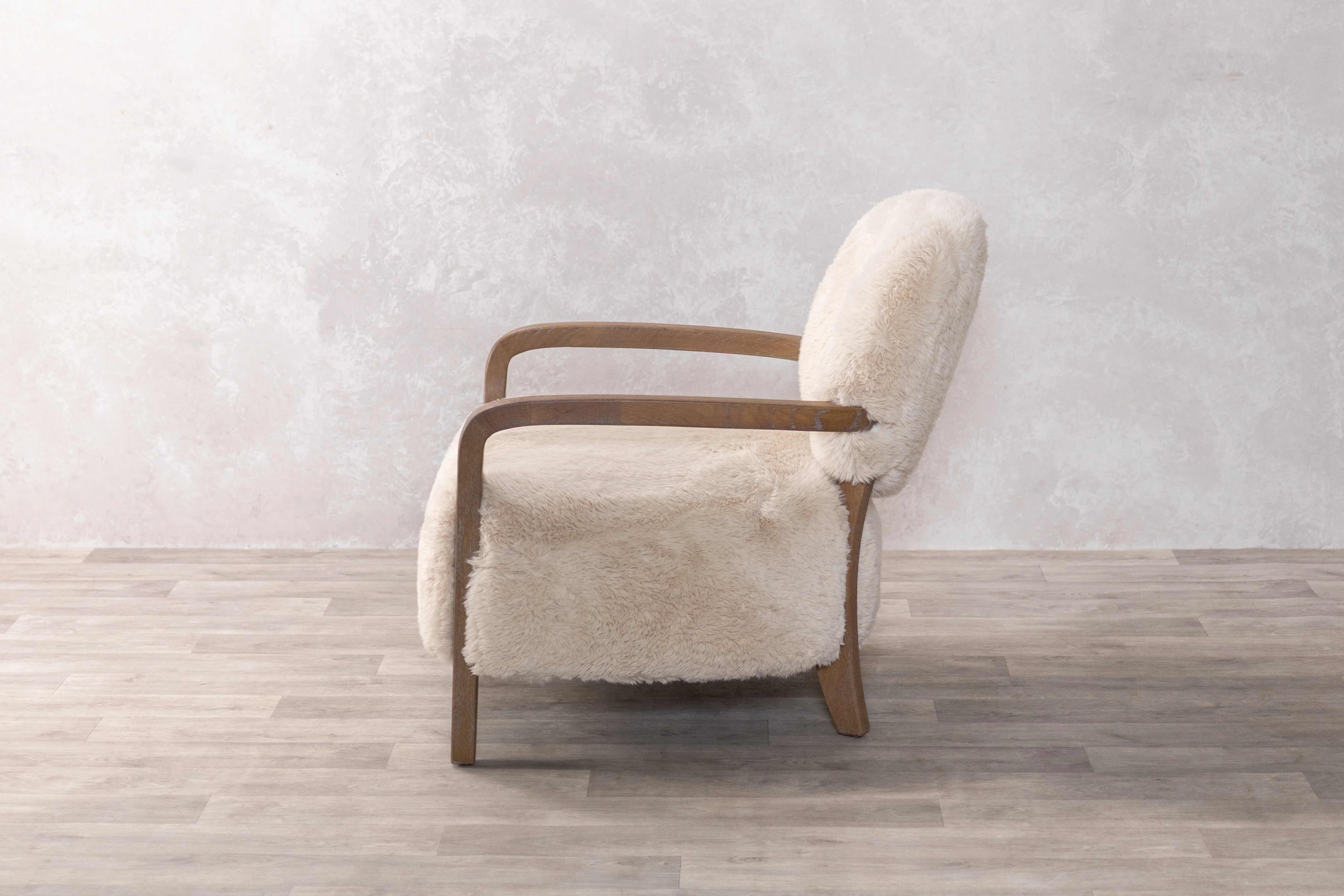 Aspen Long Faux Fur Armchair Range - Image 4