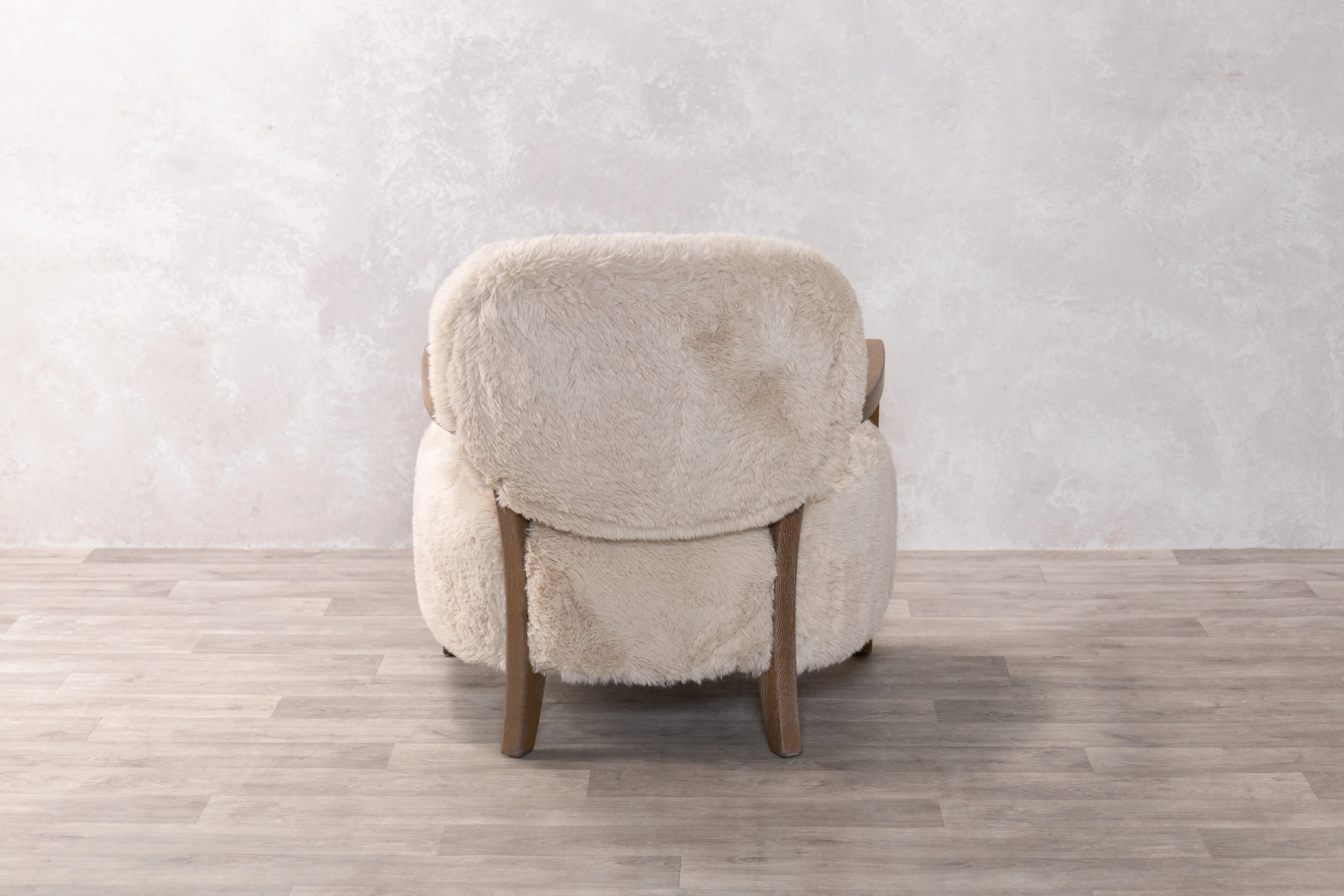 Aspen Long Faux Fur Armchair Range - Image 5