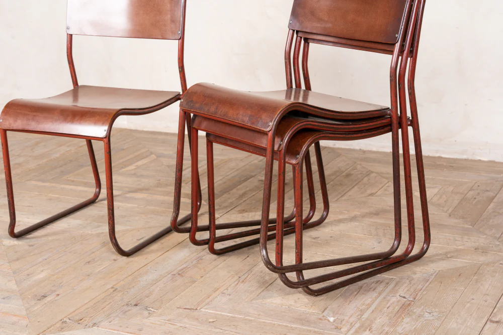 Bakelite Vintage Stacking Chairs - Image 2