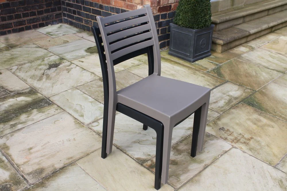 Barcelona Beer Garden Furniture in Taupe - Image 3