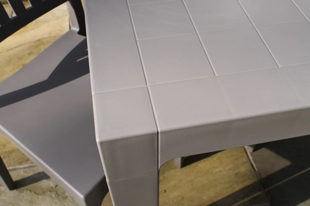 Barcelona Beer Garden Furniture in Taupe - Image 5