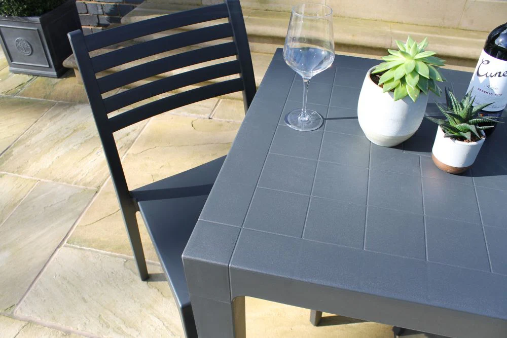 Barcelona Beer Garden Furniture in Taupe - Image 8